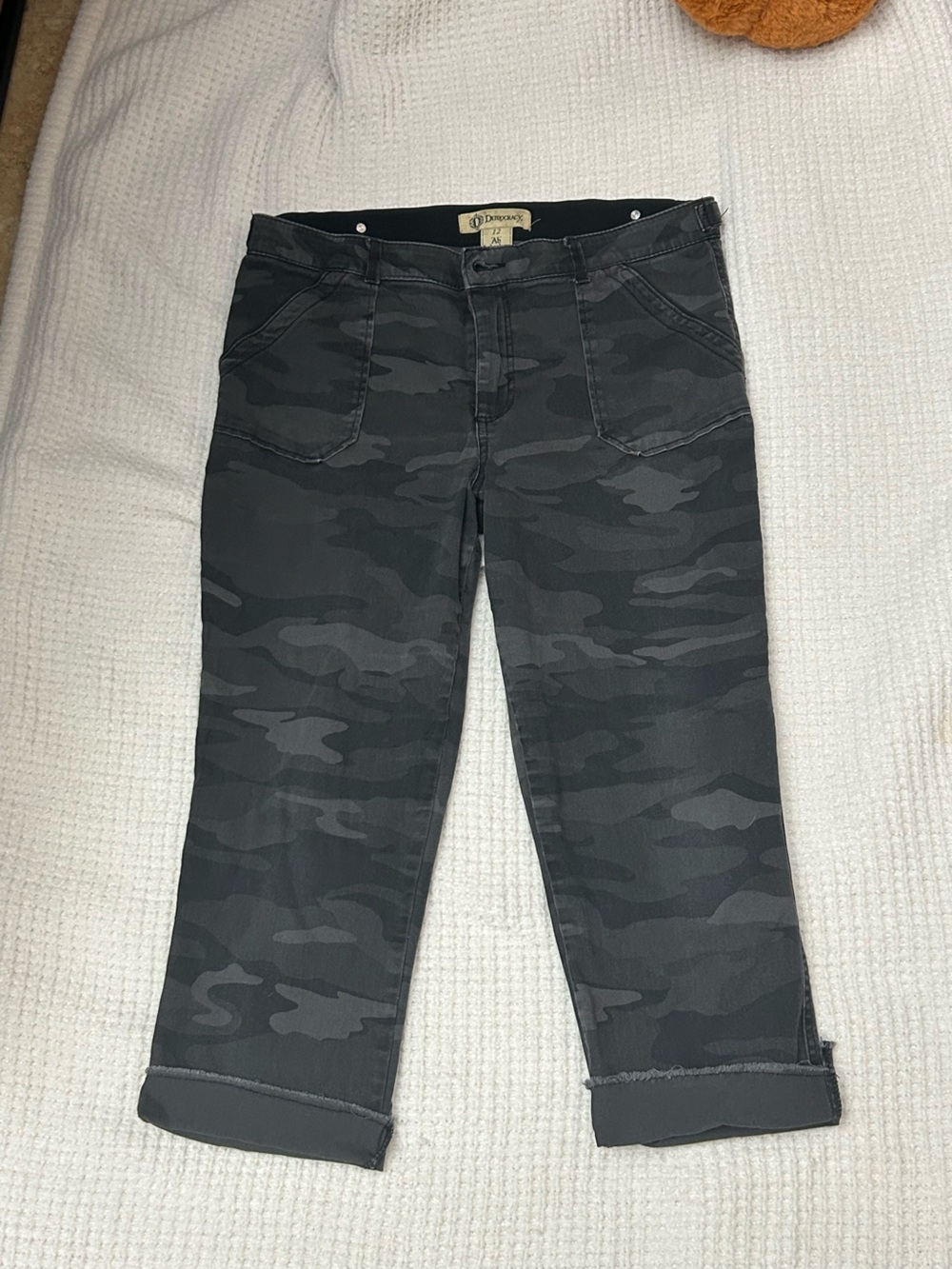Democracy Black Camo Skinny Jeans